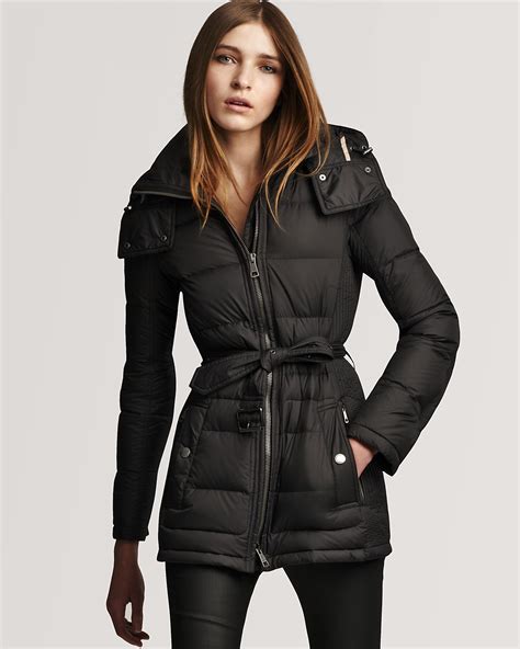 womens burberry puffer jacket